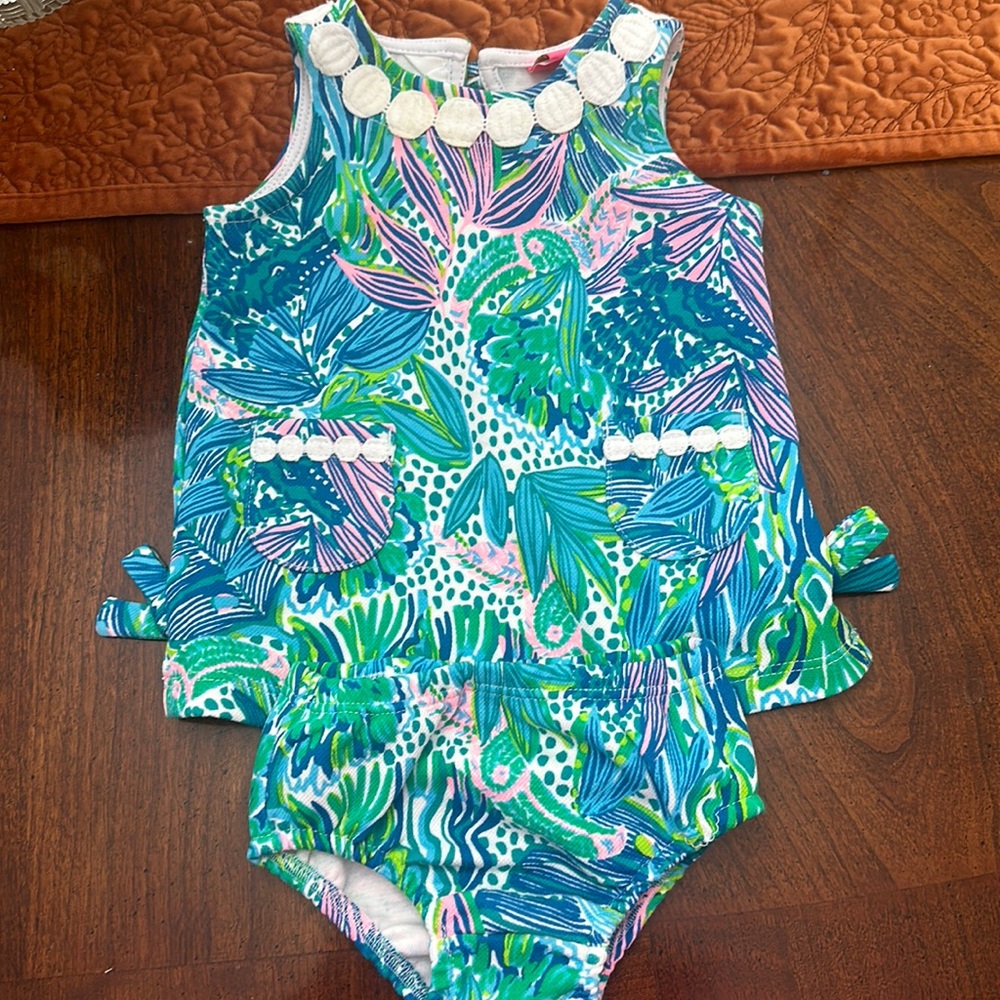 Baby Lilly Pulitzer Knit Shift Dress